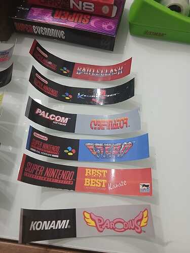 Adhesivos SNES