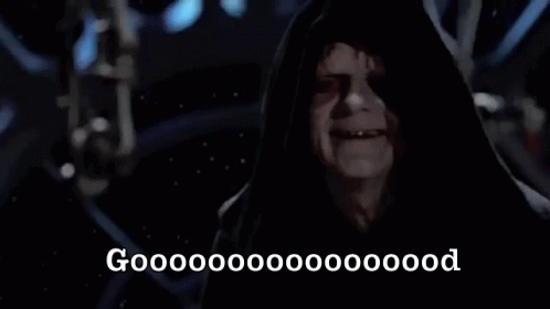 Emperor Palpatine Star Wars Excited Smiling Good GIF | GIFDB.com