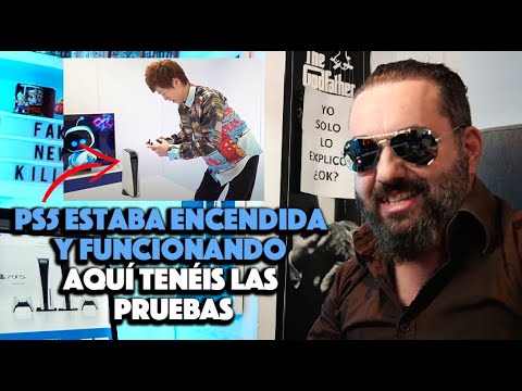 PS5 en la presentación CON LOS Youtubers ESTABA ENCENDIDA y FUNCIONANDO AQUÍ OS TRAIGO LAS PRUEBAS