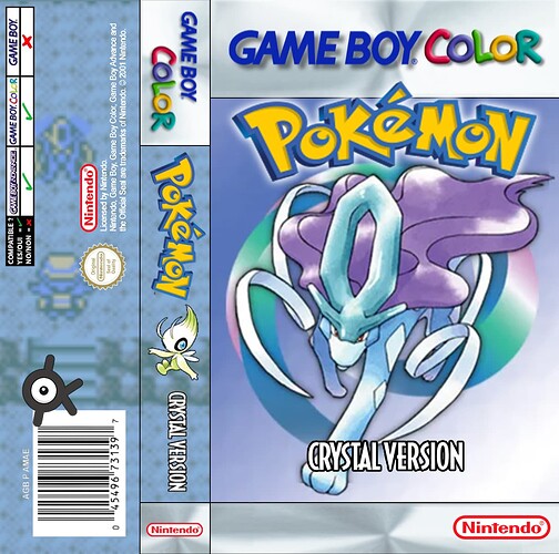 GBC POKÉMON CRYSTAL