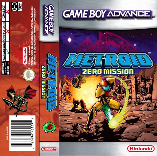 GBA METROID ZERO MISSION