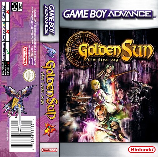 GBA GOLDEN SUN 2