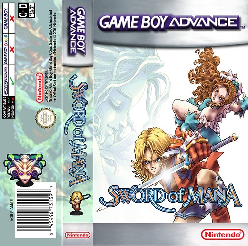 GBA SWORD OF MANA