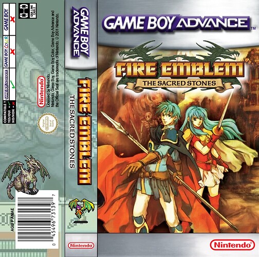 GBA FIRE EMBLEM SACRED STONES