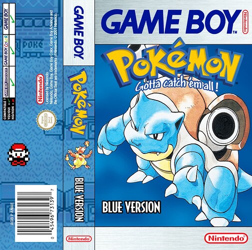 GB POKÉMON BLUE