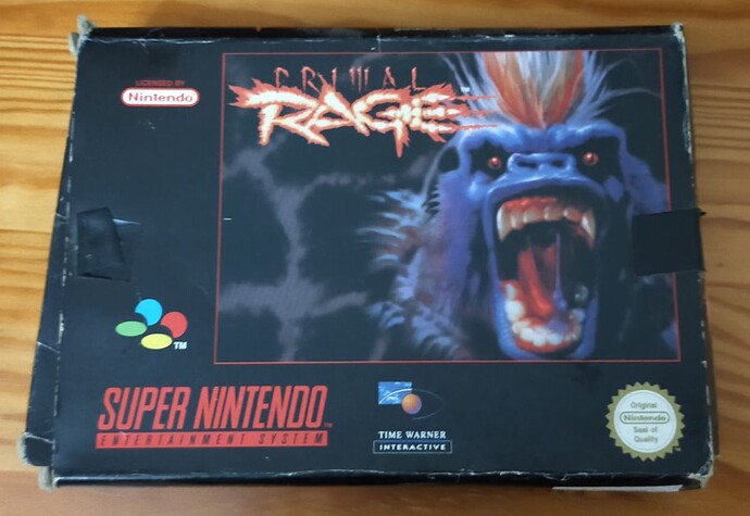 CAJA CARTON PRIMAL RAGE