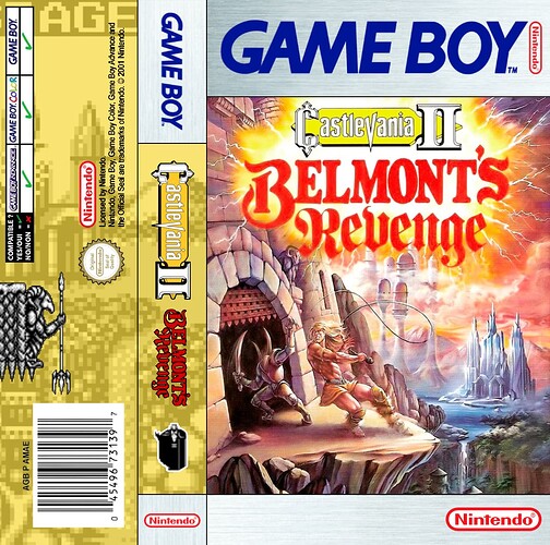 GB CASTLEVANIA BELMONT´S REVENGE