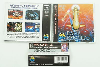 Snk Neo Geo Last Resort Mvs VG/ Exc Condition 100% original tested